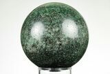 Polished Fuchsite Sphere - Madagascar #196293-1